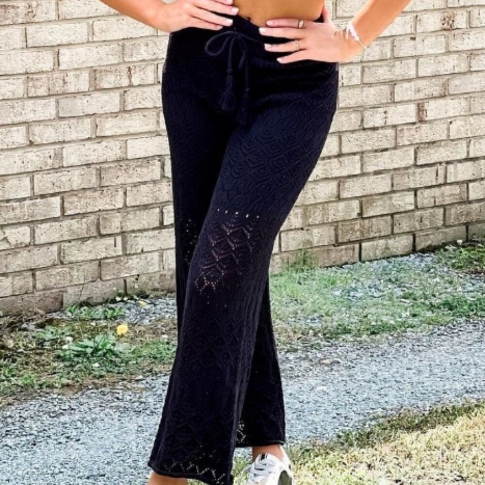 Crochet pants. Perfect to bundle with my crochet top